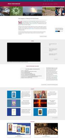 Снимак екрана share-international.org