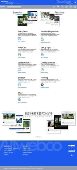 Screenshot allwebco-templates.com