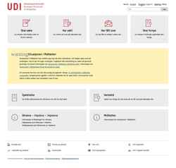 Στιγμιότυπο οθόνης www.udi.no