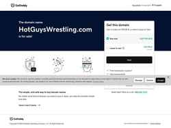 Snímek obrazovky hotguyswrestling.com