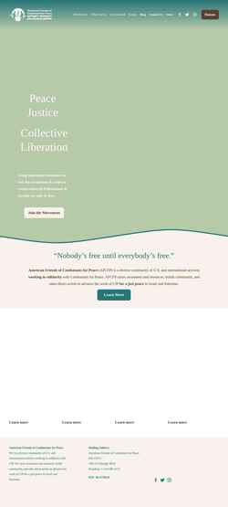 Screenshot www.afcfp.org