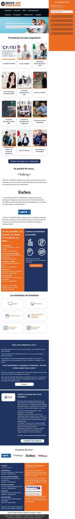 Screenshot moveup-formation.fr