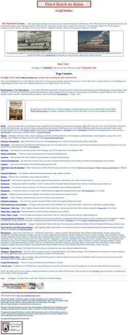 Skärmdump thirdreichruins.com