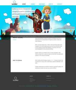 Screenshot www.sulake.com