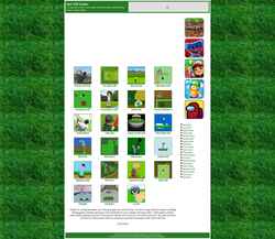 Screenshot www.justgolfgames.com