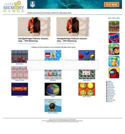 Screenshot www.onlymemorygames.com