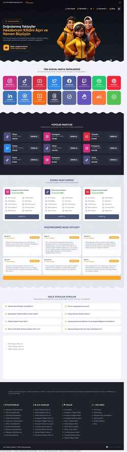 Screenshot takipciexpress.com
