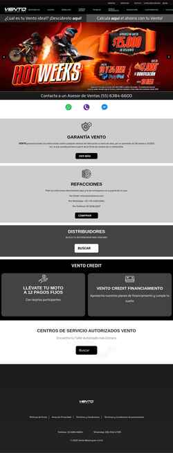 Zrzut ekranu vento.com