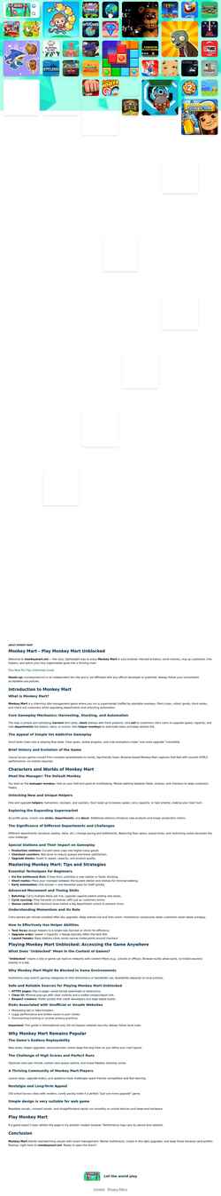 Screenshot monkeymart.onl