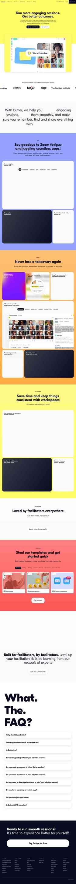 Screenshot www.butter.us