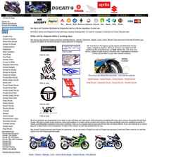 Captura de pantalla honda-decals.com