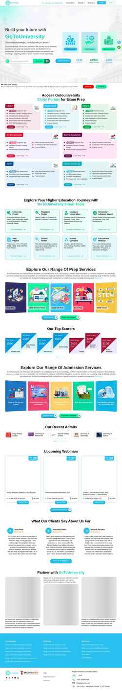Снимак екрана www.gotouniversity.com