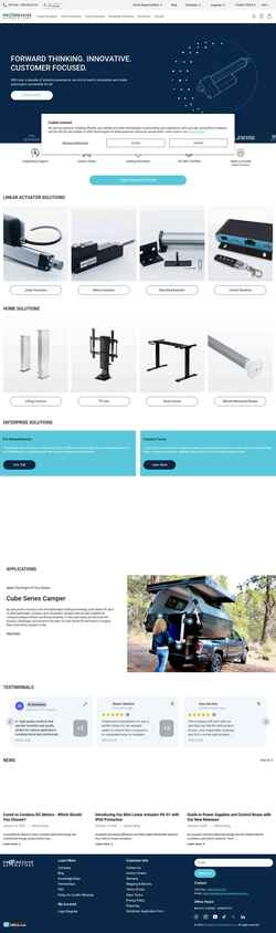 スクリーンショット www.progressiveautomations.com