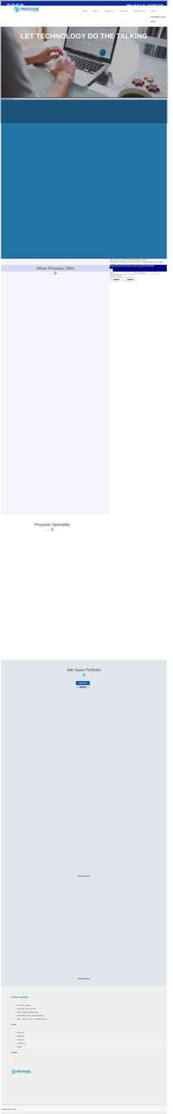 Screenshot proyasis.com