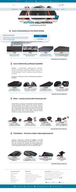 Schermafbeelding autosound.ee