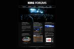 Captura de pantalla korgforums.com