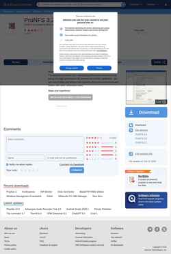 Screenshot pronfs.software.informer.com
