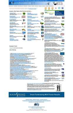 スクリーンショット supportingadvancement.com