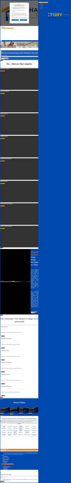 Screenshot www.handymansdirectory.com