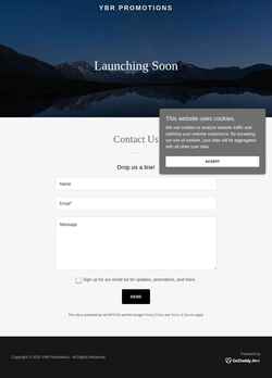 Screenshot ybrpromotions.com