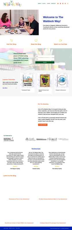 Screenshot www.thewaldockway.com