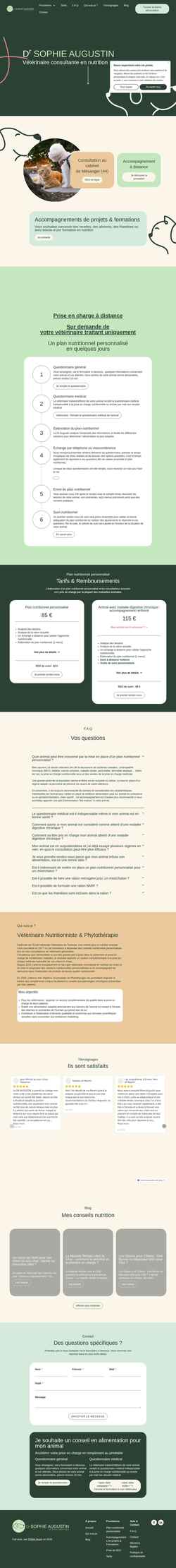 Screenshot drvetaugustin.fr