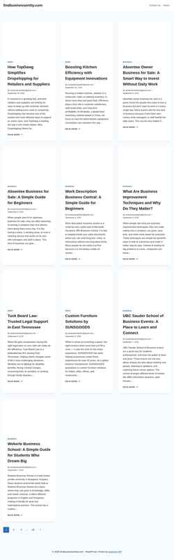 Screenshot findbusinessentity.com