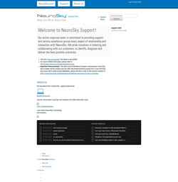 Screenshot support.neurosky.com
