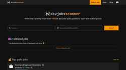 Ekran görüntüsü www.devjobsscanner.com