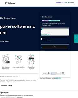 Posnetek zaslona pokersoftwares.com