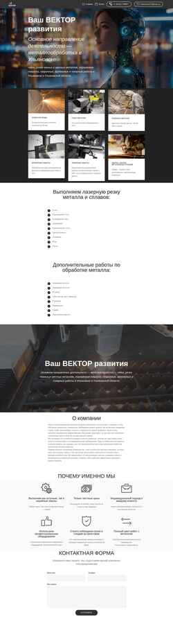 Screenshot vector73.ru