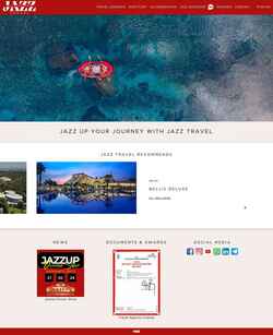 Zrzut ekranu jazztravel.net