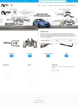 Snímka obrazovky store.activeautowerke.com