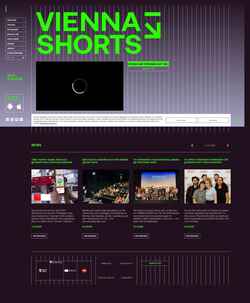 Captura de pantalla www.viennashorts.com