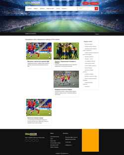 Snímek obrazovky goalsoccer.ru