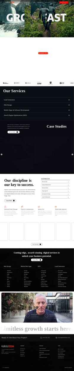 Screenshot kallistotech.com