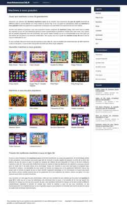 Screenshot machineasous3d.fr