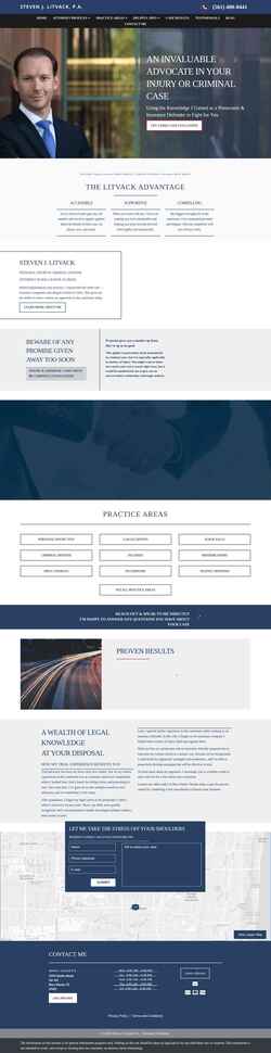 Screenshot litvacklawgroup.com