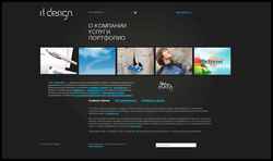 Snímek obrazovky www.itdesign.ru