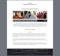 Captura de pantalla beautifulfeetonline.com