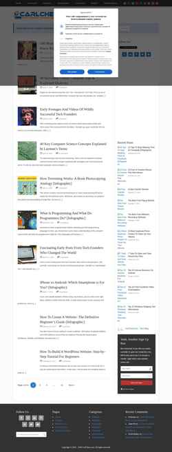 Screenshot carlcheo.com