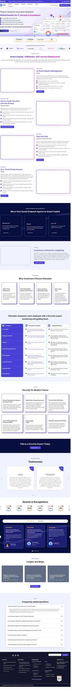 Screenshot www.kitecyber.com