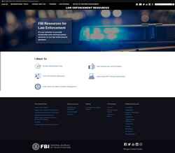Skärmdump le.fbi.gov