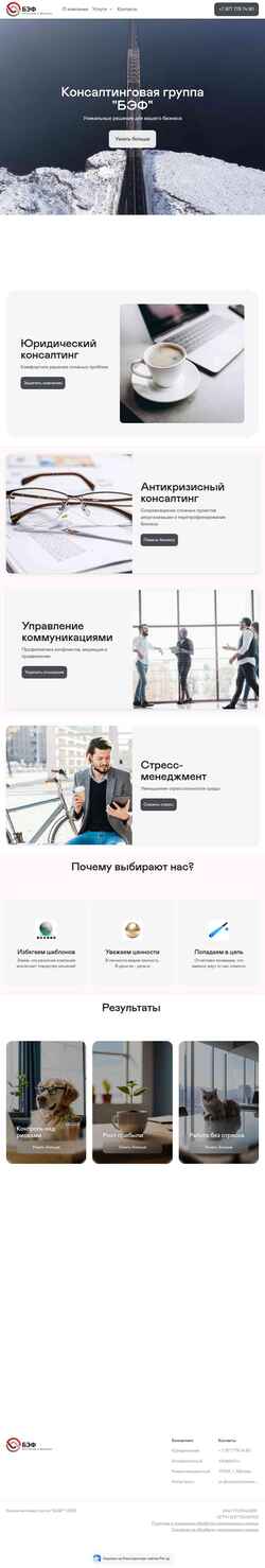 Screenshot bef.ru
