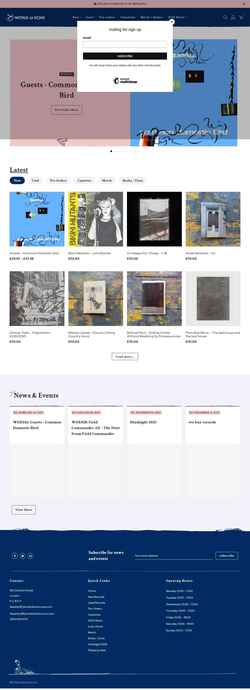 Screenshot worldofechomusic.com