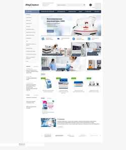 Snímek obrazovky medservice.info