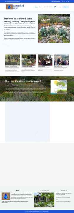 Screenshot watershedwisetraining.com