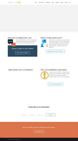 Captura de tela helpcenterlive.com