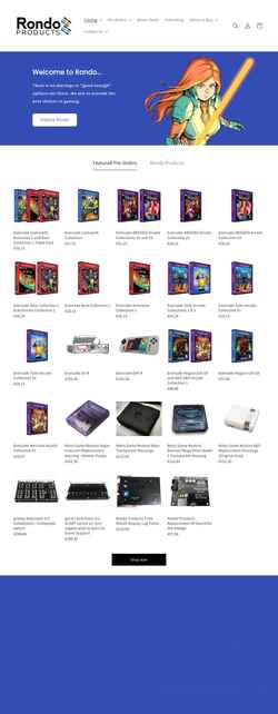 Screenshot rondoproducts.com