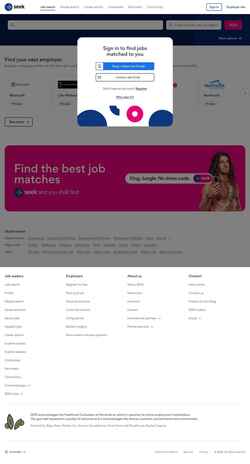 Schermafbeelding au.seek.com